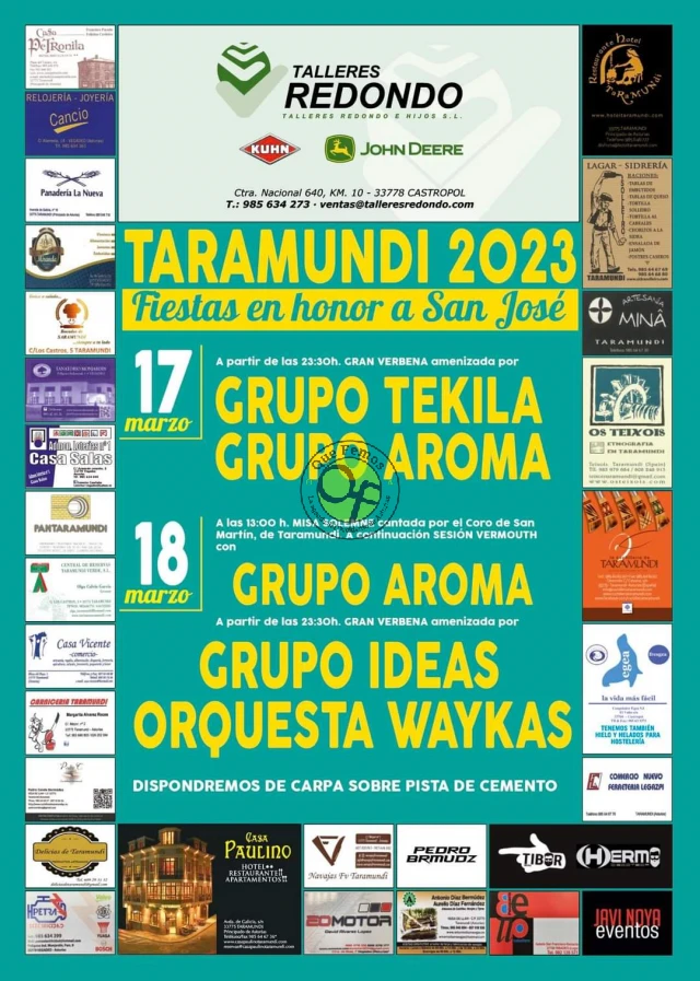 Fiestas de San José 2023 en Taramundi