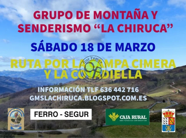 Grupo de Montaña La Chiruca: travesía por la Campa Cimera y La Covadiella