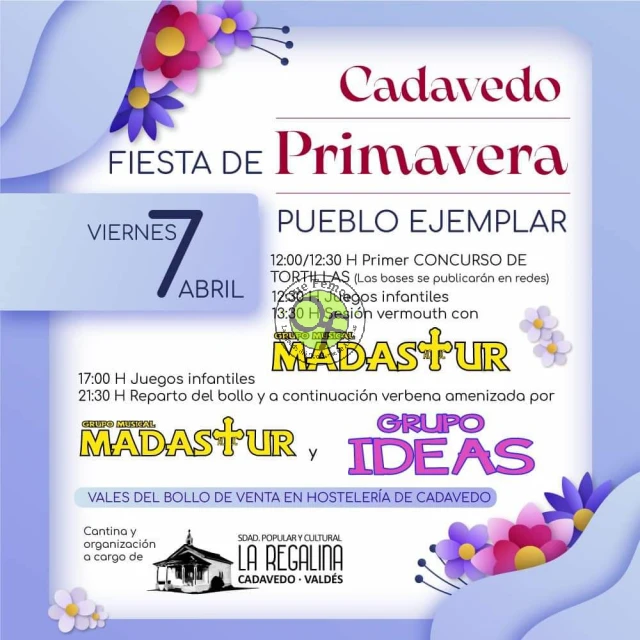Fiesta de Primavera 2023 en Cadavedo