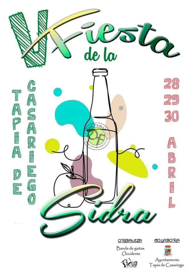 V Fiesta de la Sidra 2023 en Tapia de Casariego