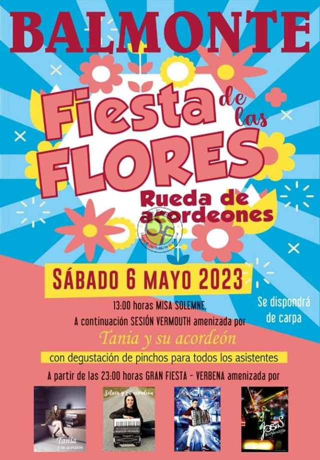 Fiesta de las Flores 2023 en Balmonte