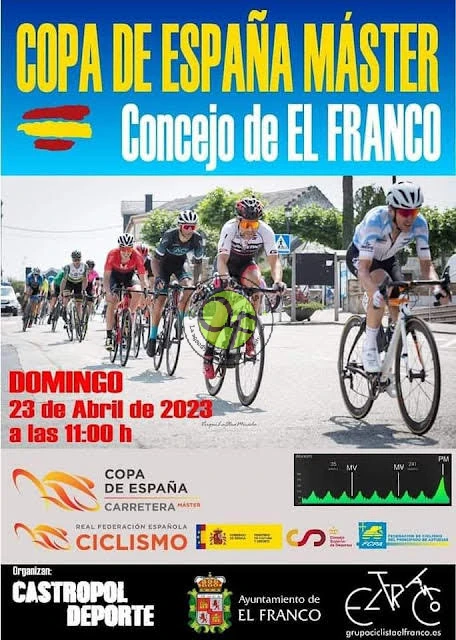 Copa de España Máster 2023 de Ciclismo en El Franco
