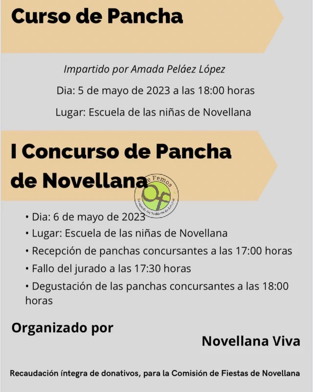 Curso y I Concurso de Pancha en Novellana