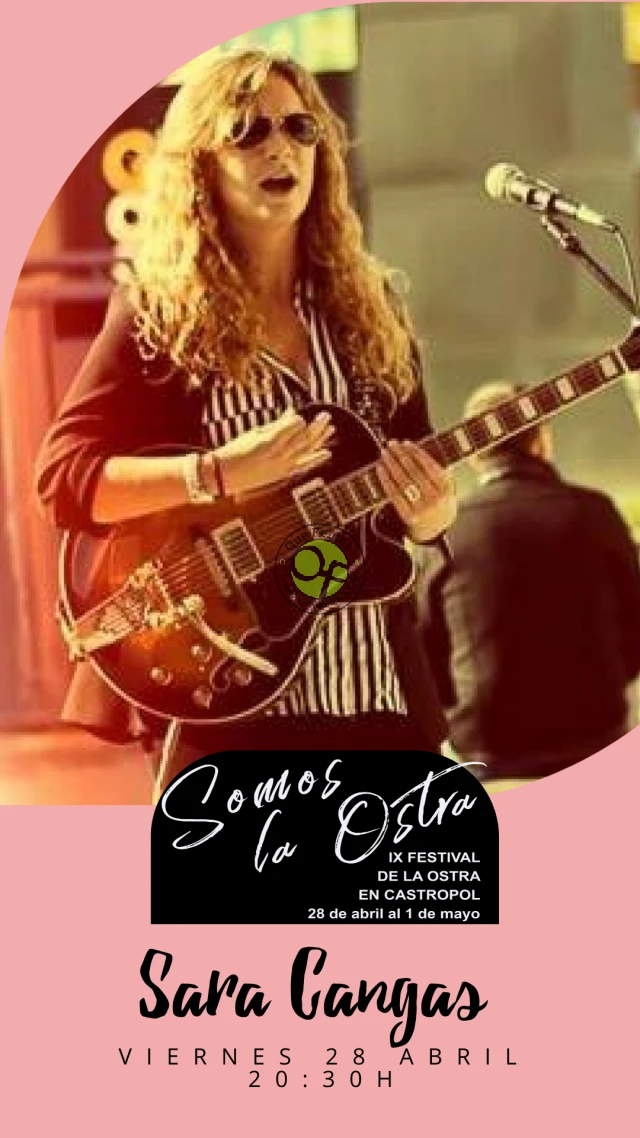 Sara Cangas actuará en el Festival de la Ostra de Castropol