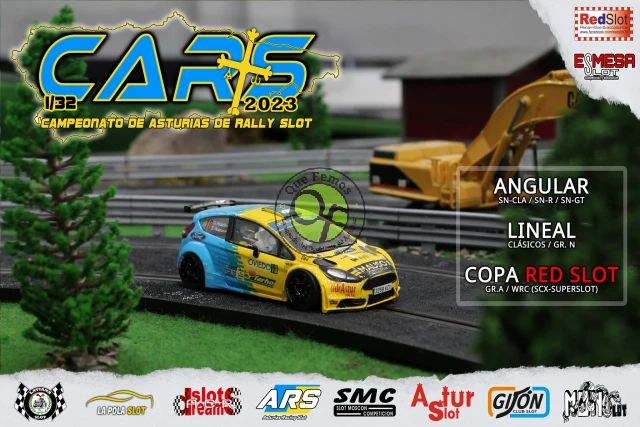 Salas acoge la cuarta prueba del Campeonato de Asturias de Rally Slot