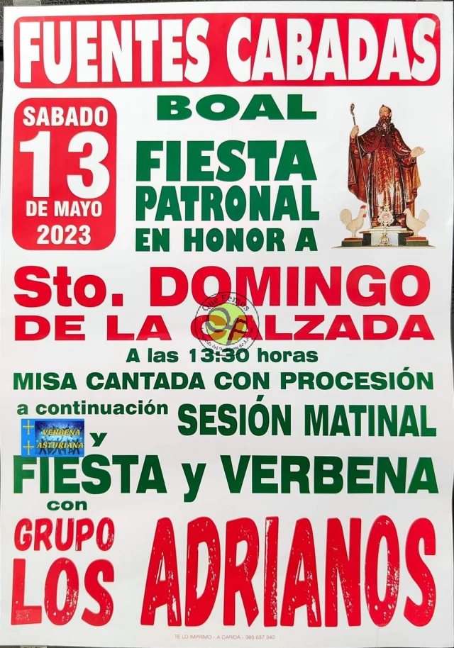 Fiesta de Santo Domingo de la Calzada 2023 en Fontescavadas