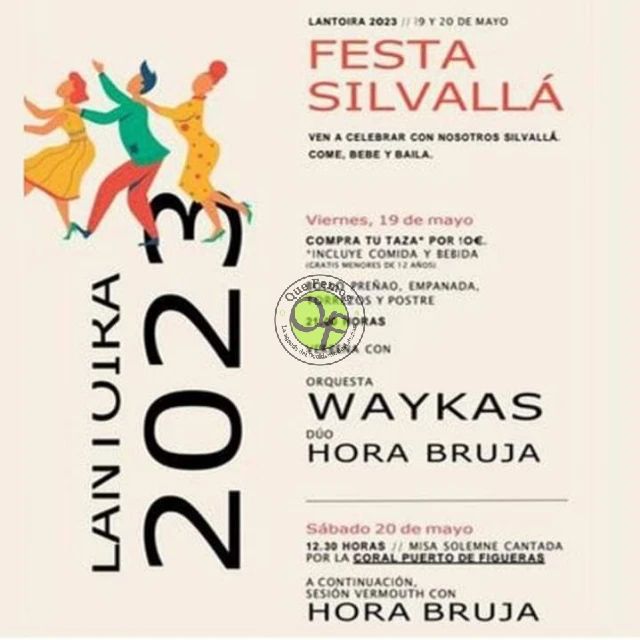 Festa de Silvallá 2023 en Lantoira