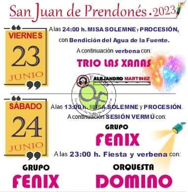 Fiestas de San Juan de Prendonés 2023
