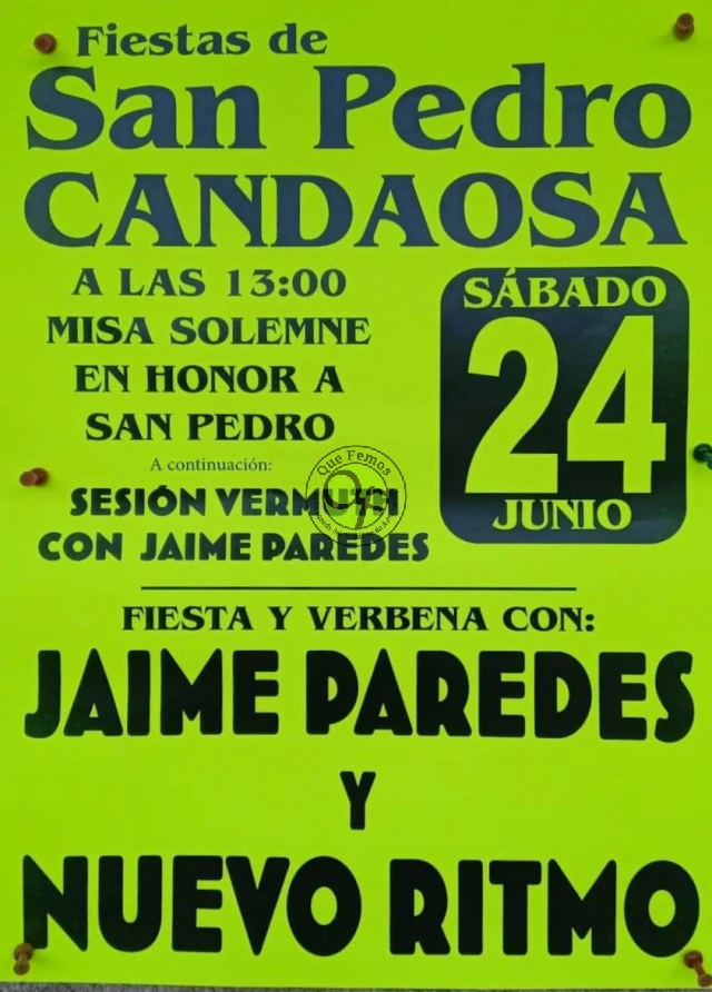 Fiesta de San Pedro 2023 en Candosa