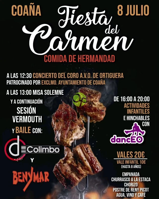 Fiesta del Carmen 2023 en Coaña