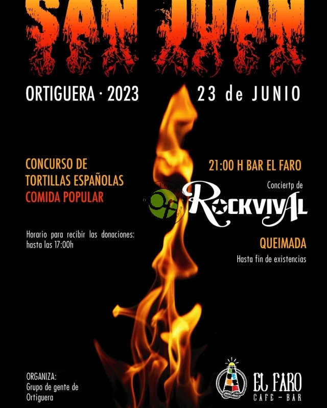 Concierto de Rockvival en Ortiguera: San Juan 2023
