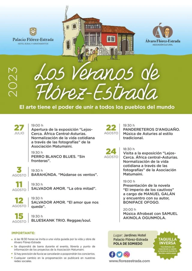 Los Veranos de Flórez-Estrada 2023 en Pola de Somiedo