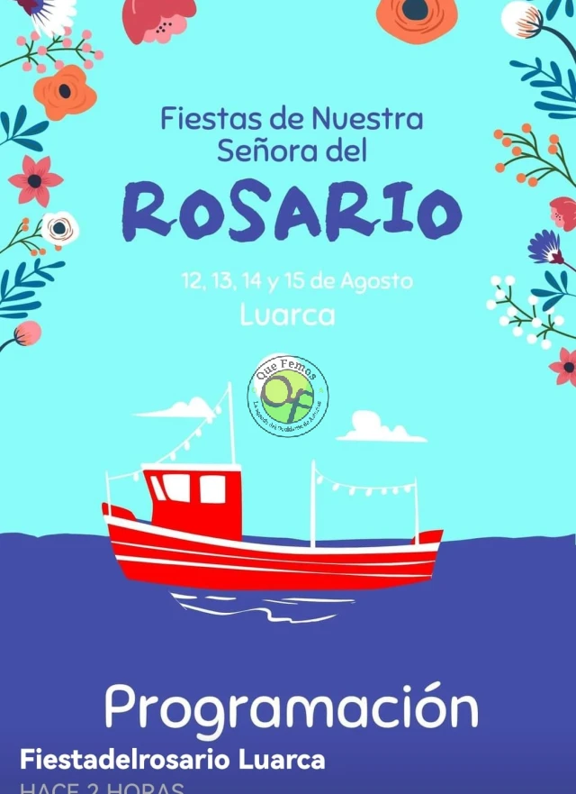 Fiestas del Rosario 2023 en Luarca