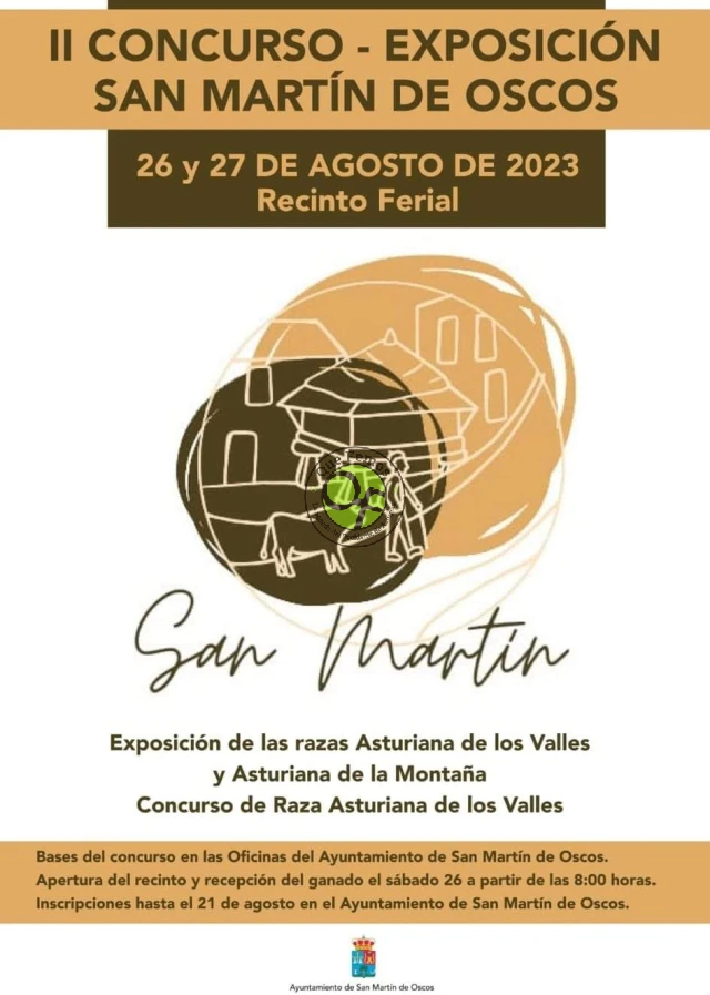 II Concurso-Exposición de Ganado Vacuno 2023 en San Martín de Oscos