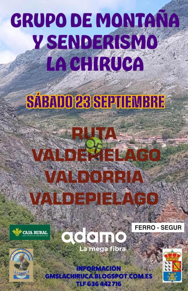 Grupo de Montaña La Chiruca: ruta Valdepiélago