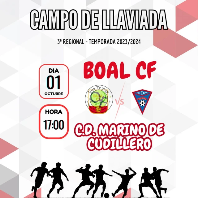 El Boal C.F. luchará por los tres puntos frente al C.D. Marino de Cudillero