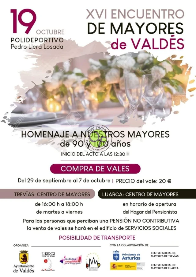 XVI Encuentro de Mayores de Valdés 2023