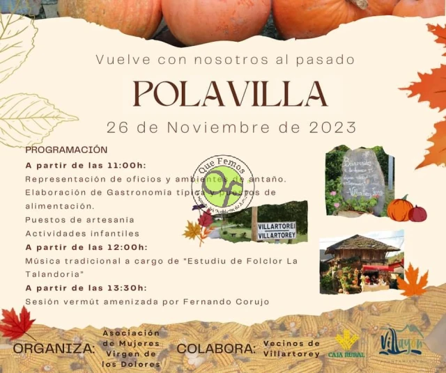 Polavilla en Villartorey: noviembre 2023 