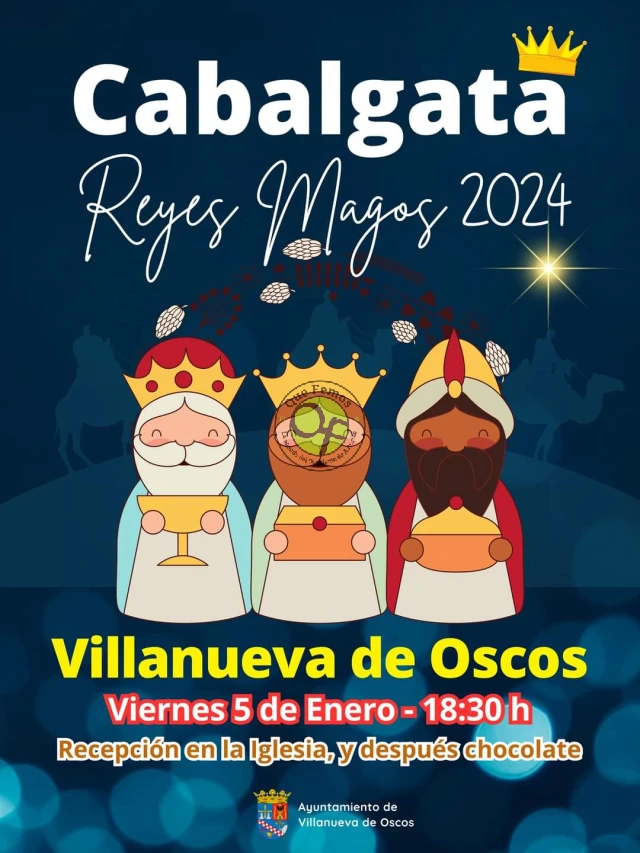 Cabalgata de los Reyes Magos 2024 en Villanueva de Oscos