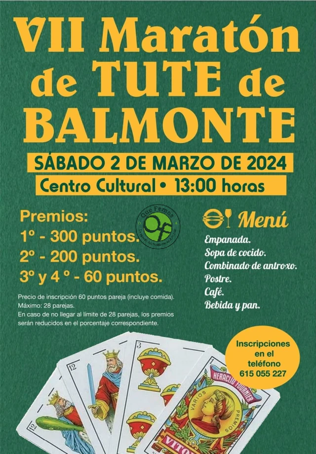 VII Maratón de Tute de Balmonte 2024