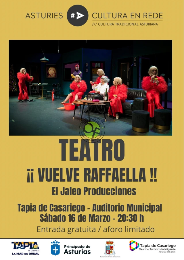 El Jaleo Producciones protagoniza una tarde de teatro en Tapia
