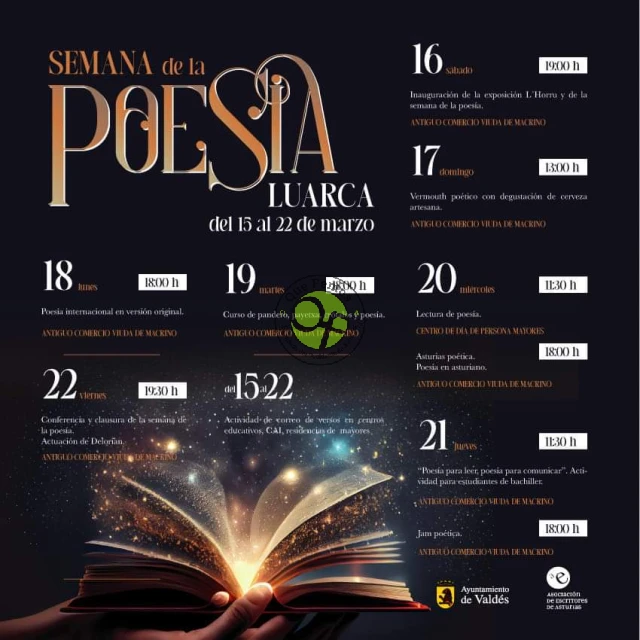 Semana de la Poesía 2024 en Luarca