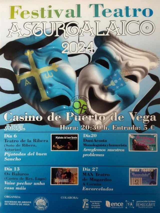 Festival de Teatro Asturgalaico 2024 en Puerto de Vega