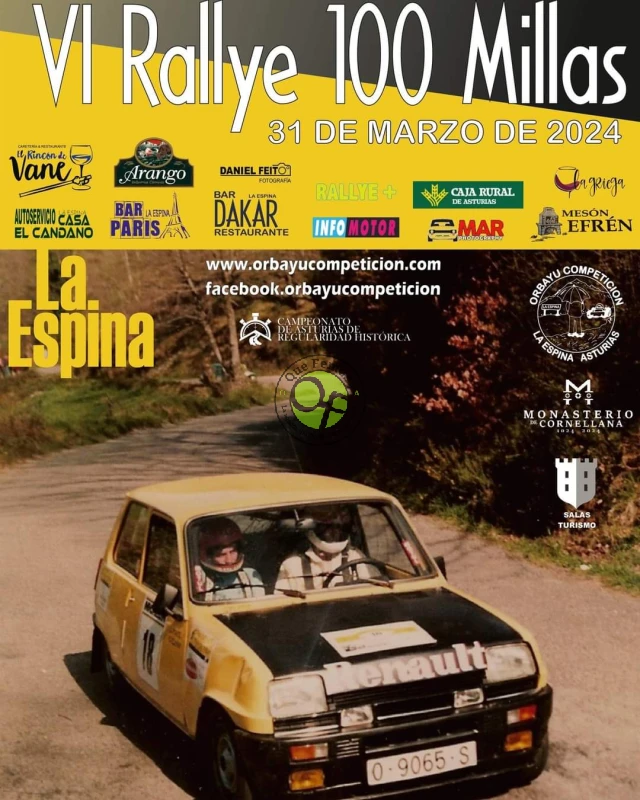 Rallye 100 Millas en La Espina 2024