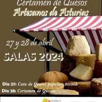 Certamen de Quesos Artesanos de Asturias 2024 en Salas