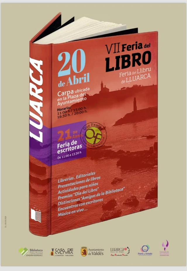 Feria del Libro 2024 en Luarca