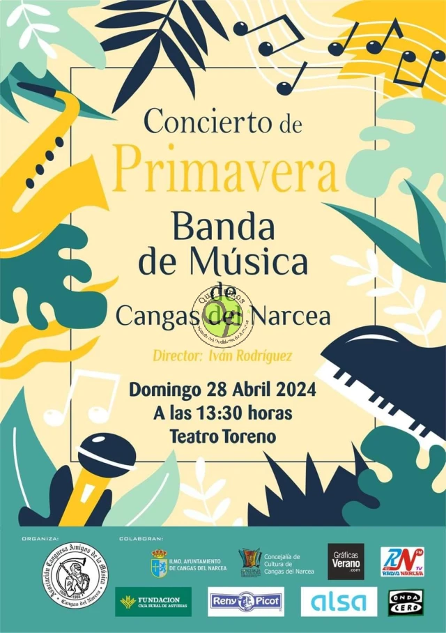 Concierto de Primavera de la Banda de Música de Cangas