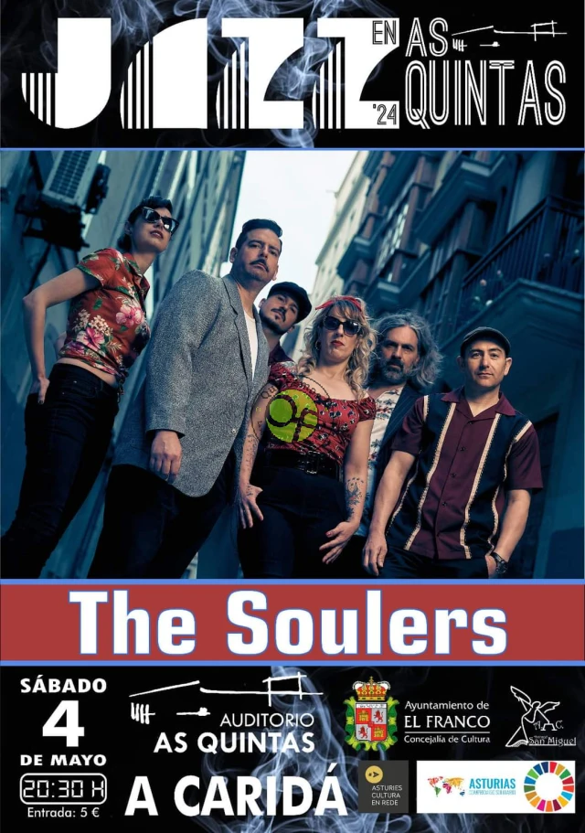 The Soulers ofrece un concierto en A Caridá