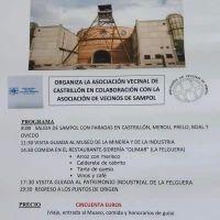Sampol y Castrillón organizan un viaje al Museo de la Minería