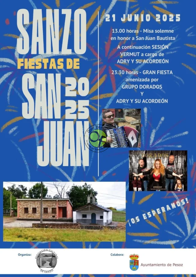 Fiestas de San Juan 2025 en Sanzo