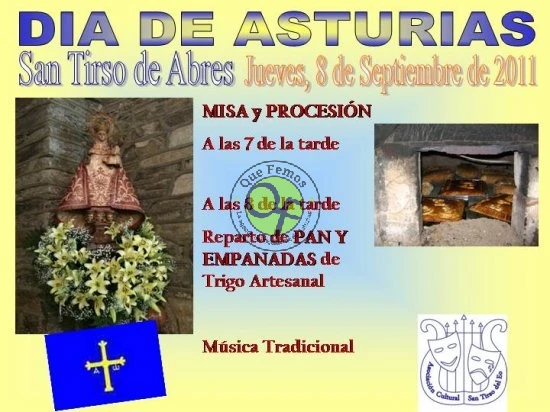 Día de Asturias en San Tirso de Abres 2011