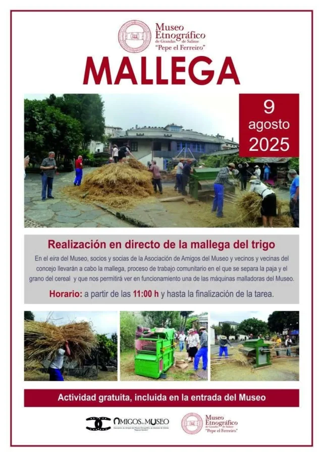 Mallega en el Museo Etnográfico de Grandas de Salime 2025