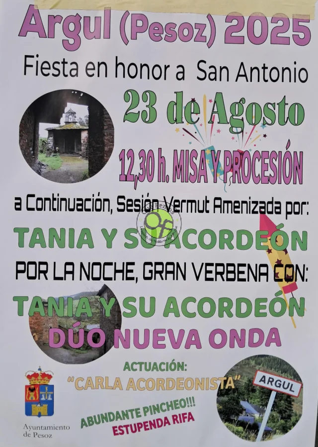 Fiestas de San Antonio 2025 en Argul