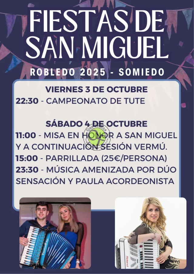 Fiestas de San Miguel 2025 en Robledo