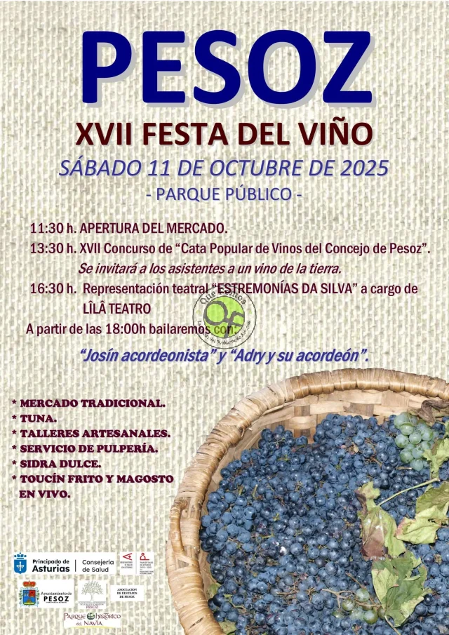 XVII Festa del Viño de Pesoz 2025