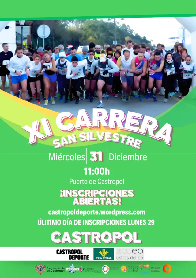 San Silvestre 2025 en Castropol