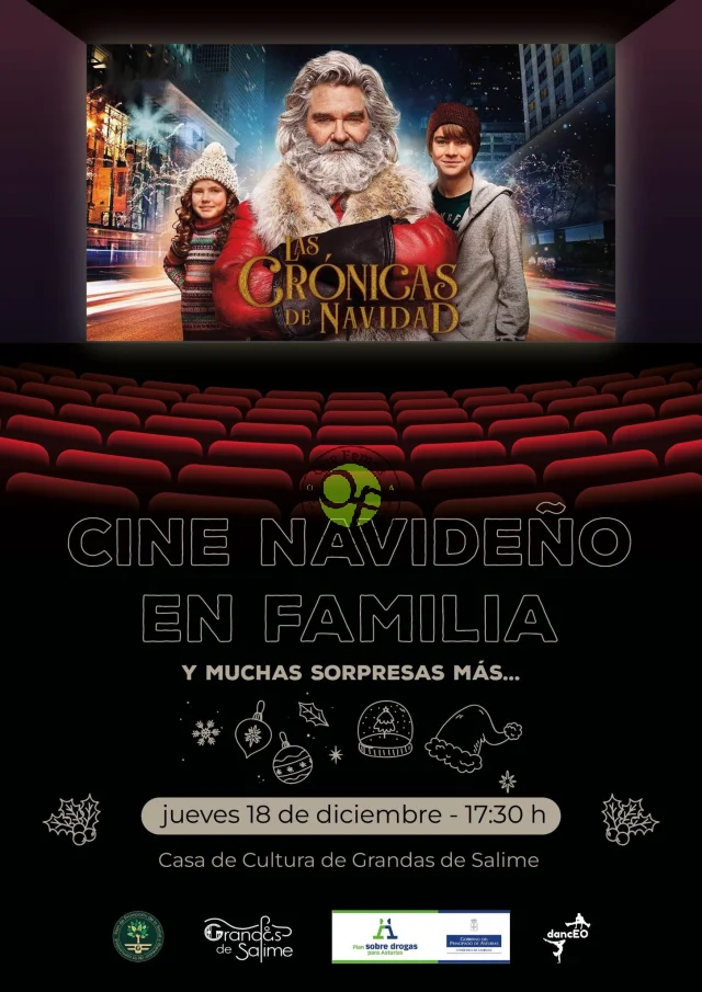 Grandas vivirá una fantástica tarde de Cine Navideño en Familia