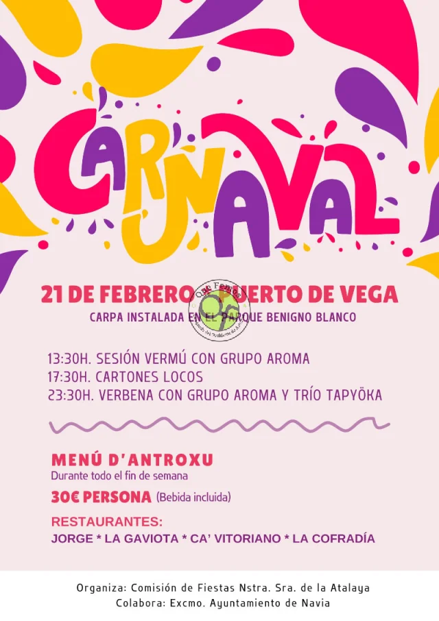 Carnaval 2026 en Puerto de Vega