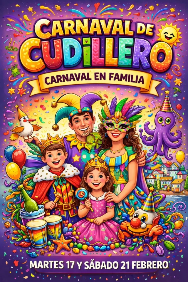El Carnaval 2026 de Cudillero será un Carnaval en Familia