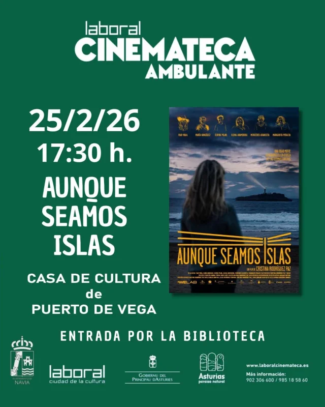 La Cinemateca Ambulante vuelve a proyectar en Puerto de Vega