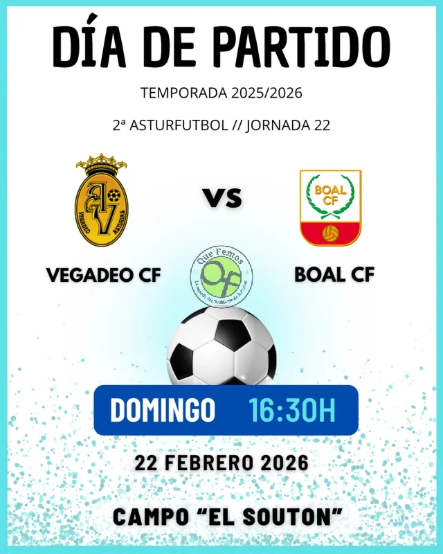El Vegadeo C.F. recibe al Boal C.F.