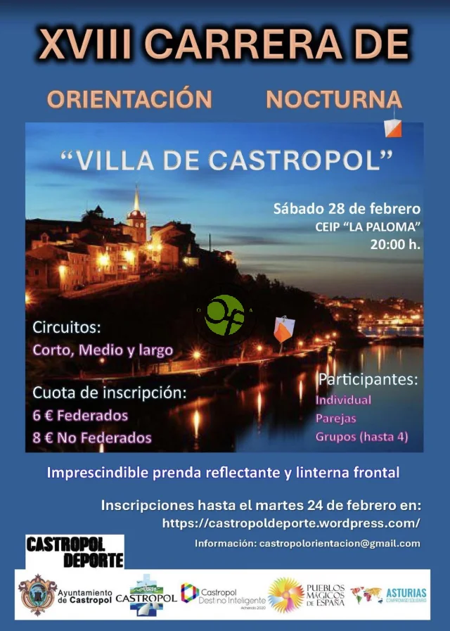XVIII Carrera de Orientación Nocturna