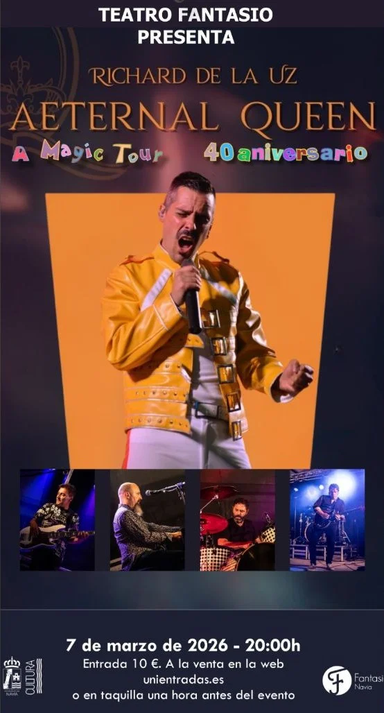 Aeternal Queen irrumpe en el Fantasio de Navia con su gira 40 aniversario