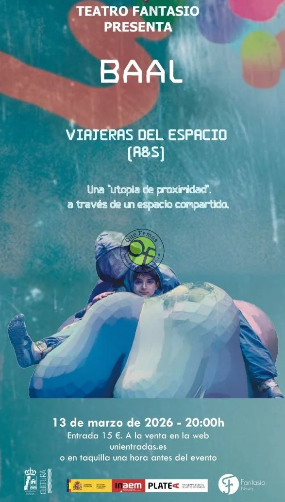 Baal aterriza en el Fantasio de Navia con el espectáculo