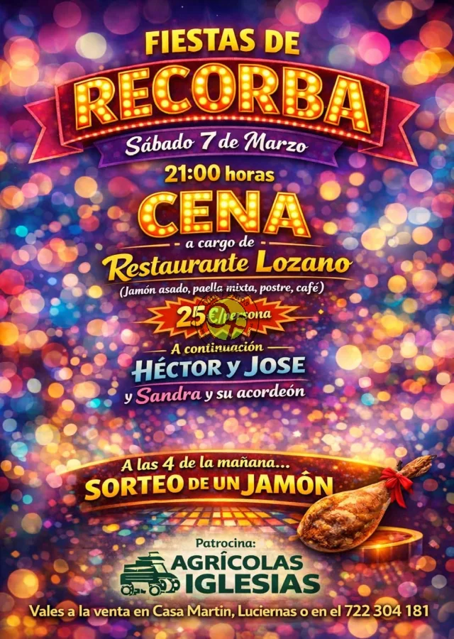 Fiestas de Recorba 2026