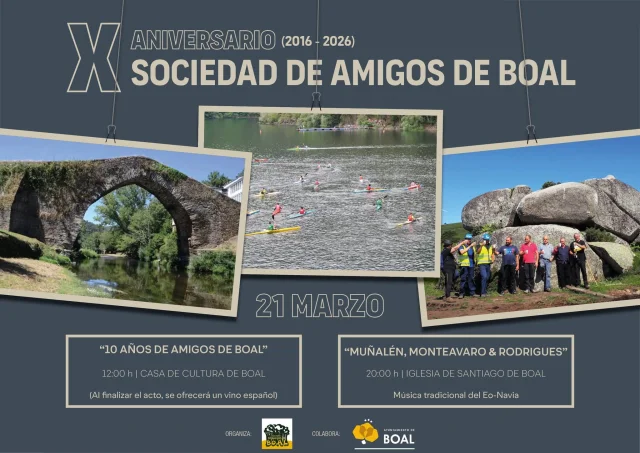 La Sociedad de Amigos de Boal celebra su décimo aniversario